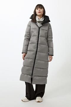 Chamarras Canada Goose Mujer México - Mystique Abrigos Black Label Grises TV1237498